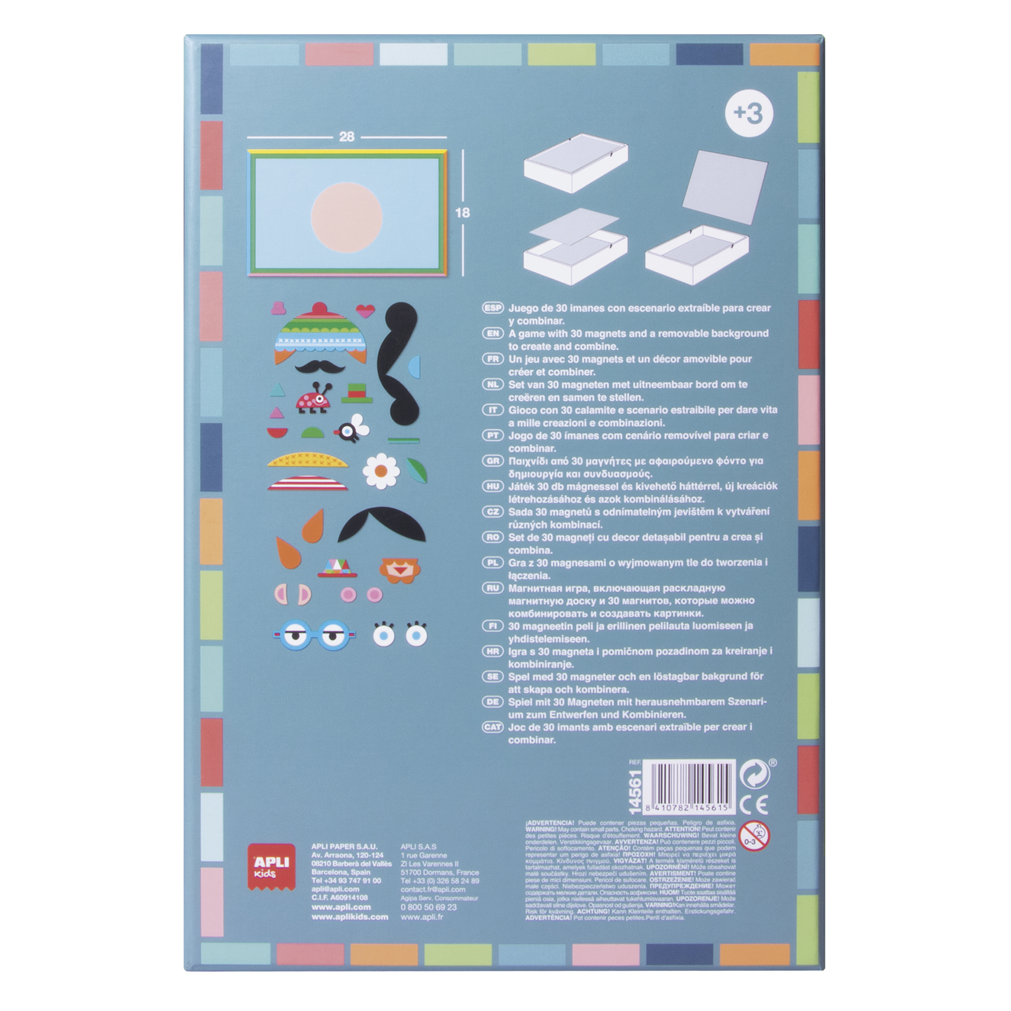 Μαγνητάκια Χαρακτηριστικά Προσώπου