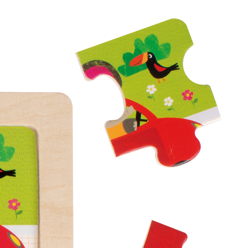 Ξύλινο παζλ "Αυτοκίνητο"