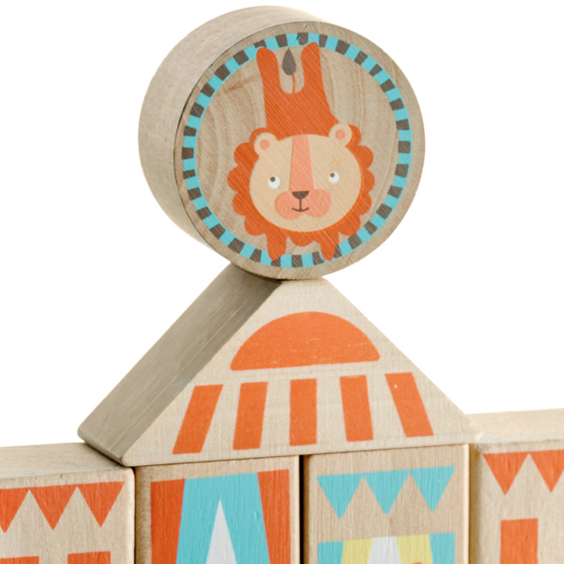 Ξύλινα τουβλάκια Τσίρκο