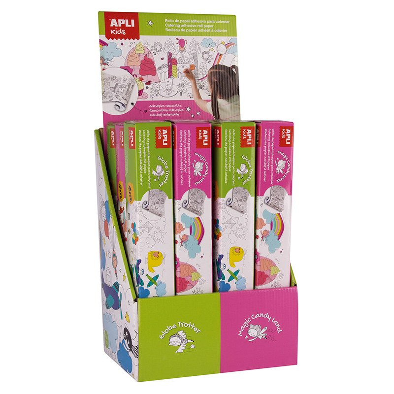 Πολύχρωμα Αυτοκόλλητα ρολά