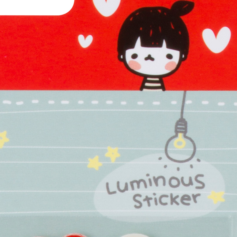 Αυτοκόλλητα Φωτεινές Καρδιές