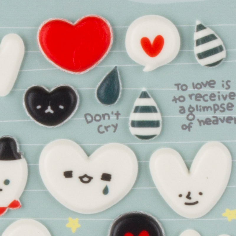 Αυτοκόλλητα Φωτεινές Καρδιές