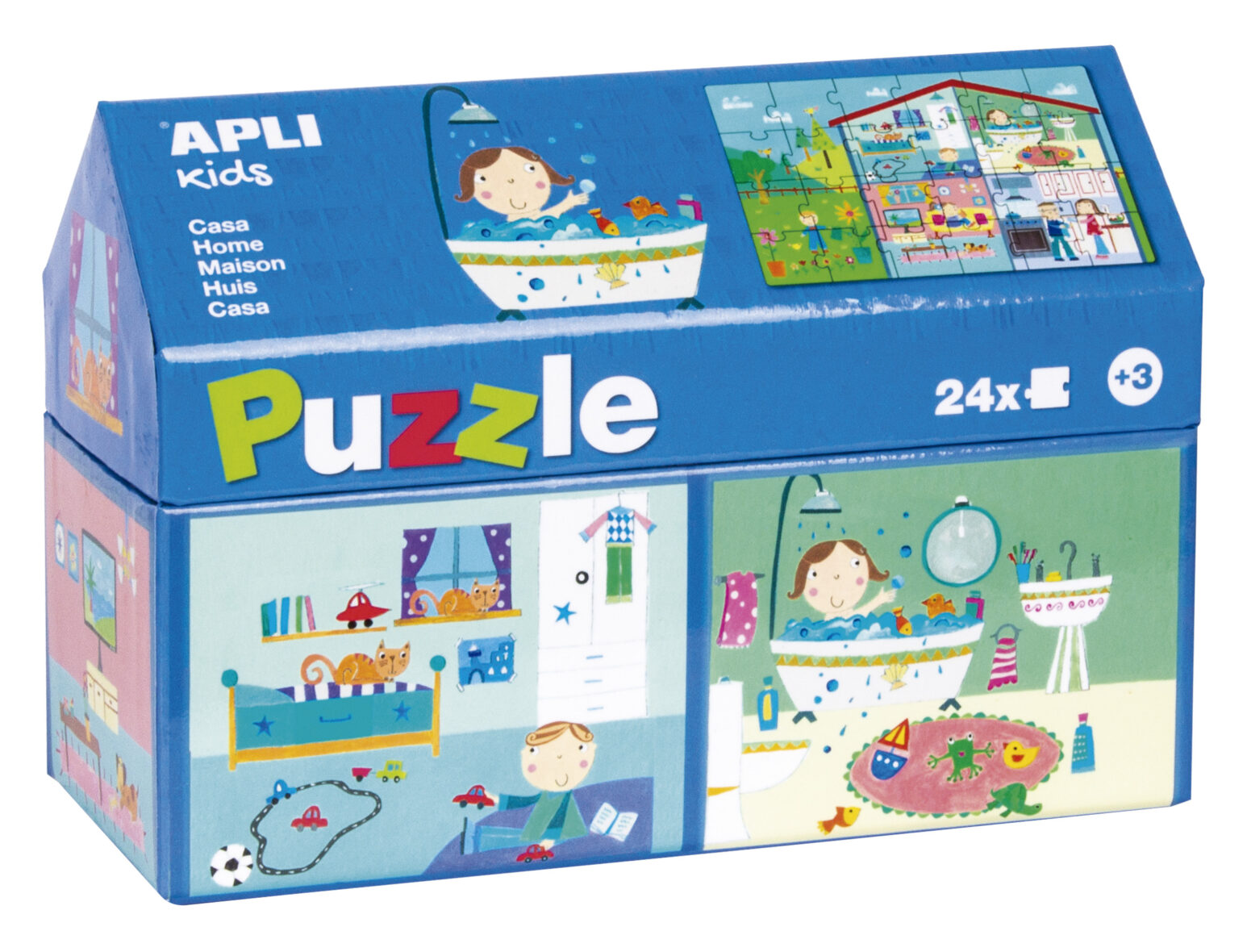 APLI House puzzle house box (24 pieces)