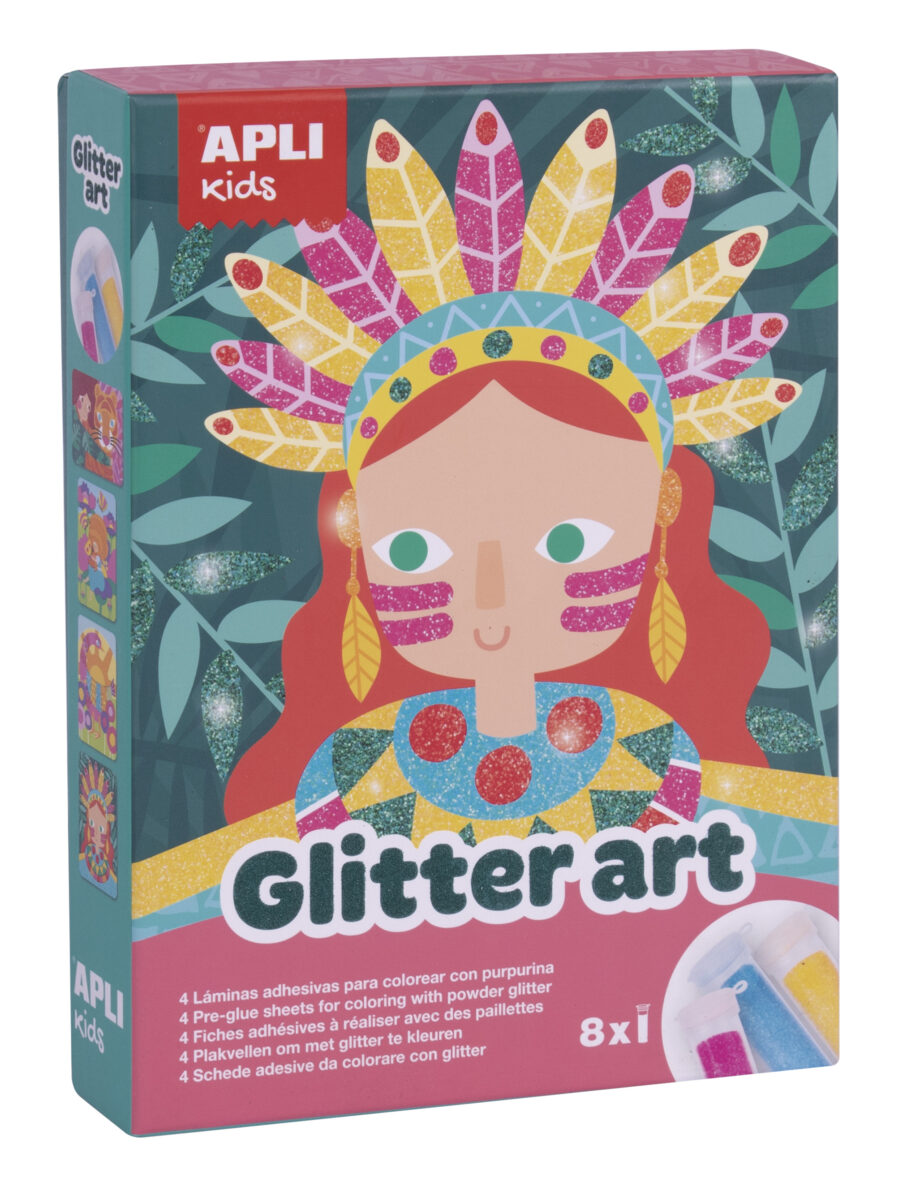 APLI Glitter art