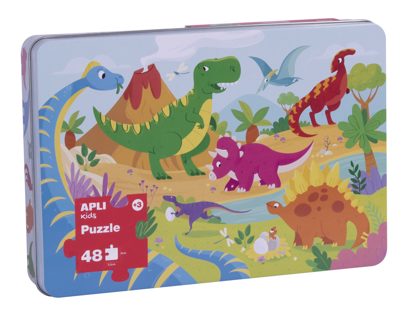 APLI Puzzle Dinosaurs (48 pieces)