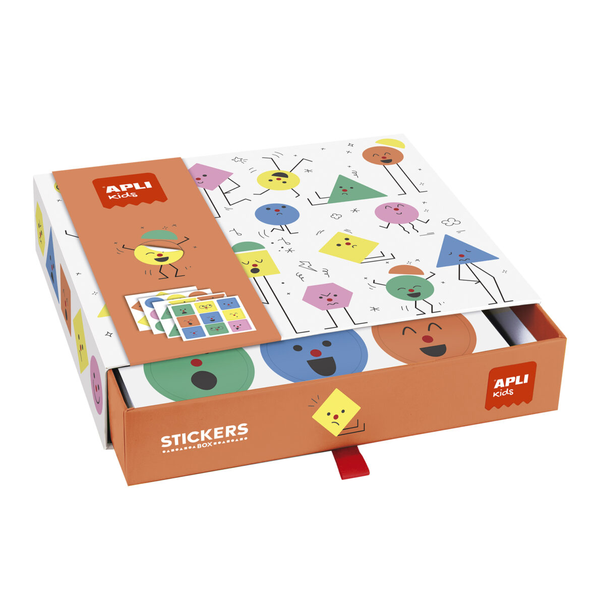 APLI B.STICKERS BOX GEOMETRIC EMOTIONS