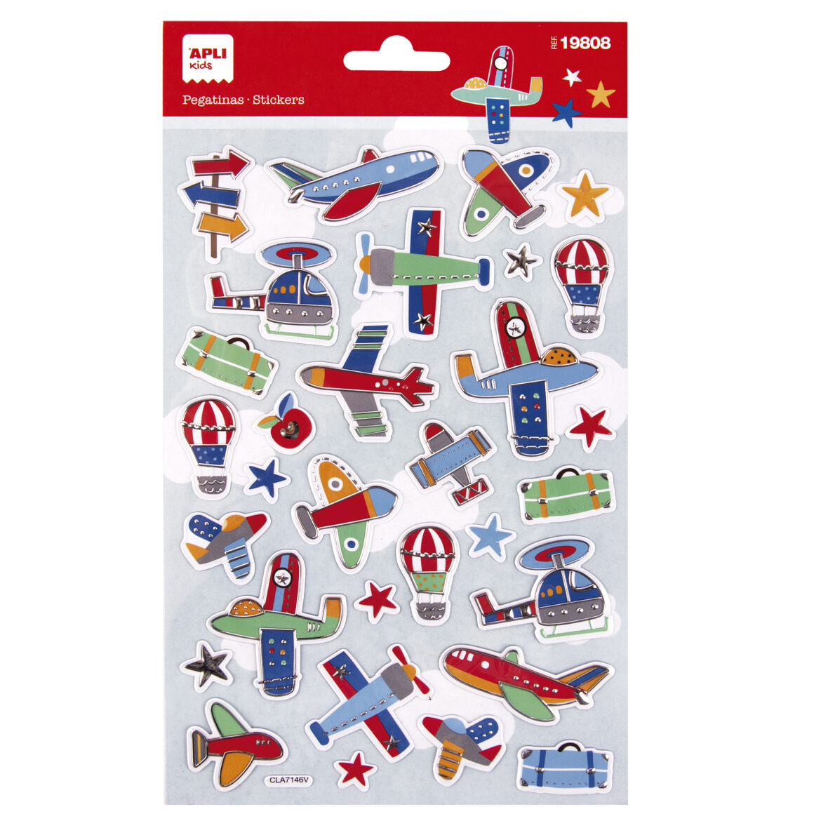 APLI B. AERIAL VEHICLES STICKERS 1S