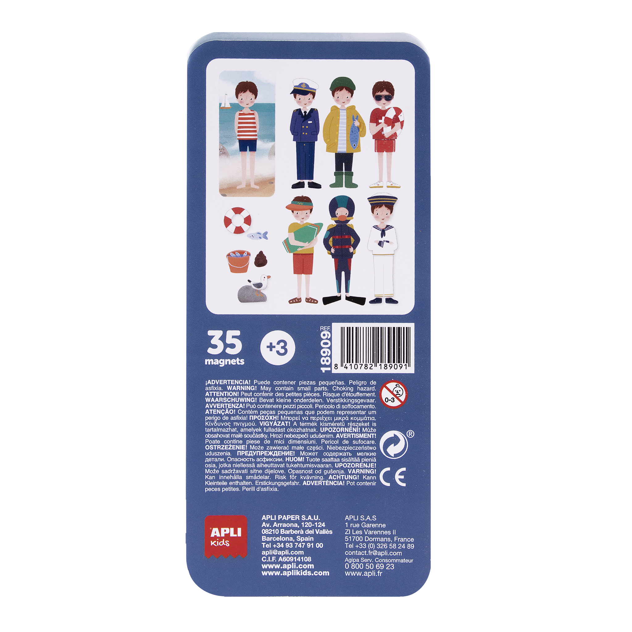 APLI Magnetic Mix&Match Ocean