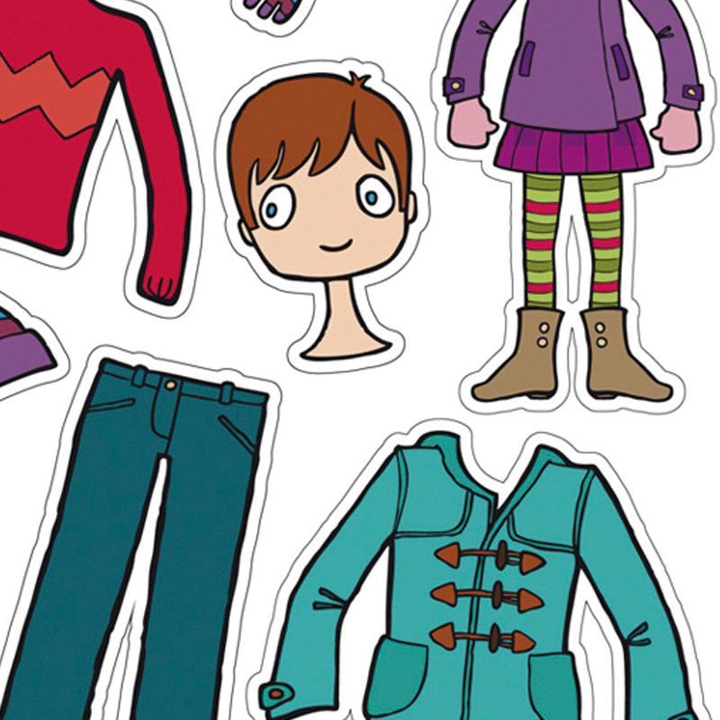 Αυτοκόλλητα Ενδύματα