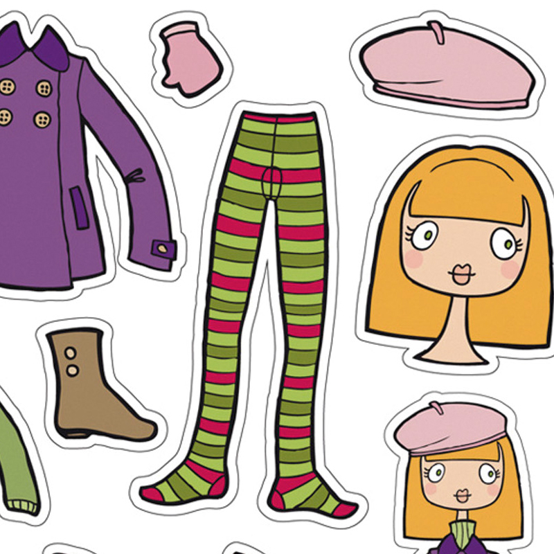 Αυτοκόλλητα Ενδύματα