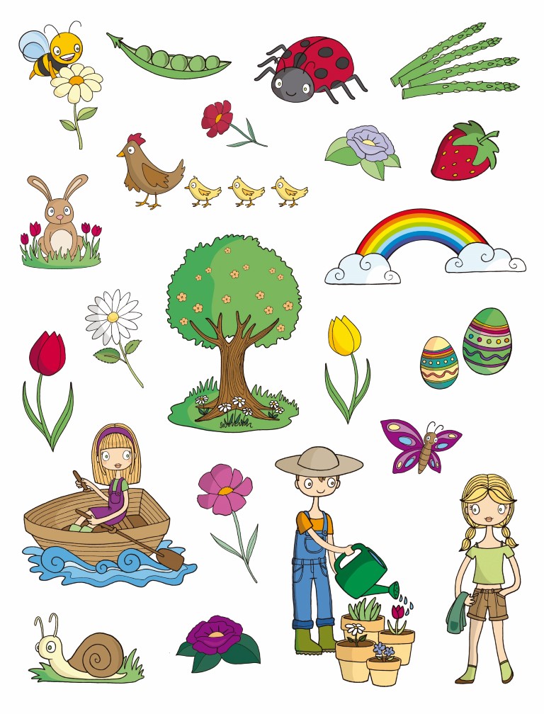 Αυτοκόλλητα Άνοιξη