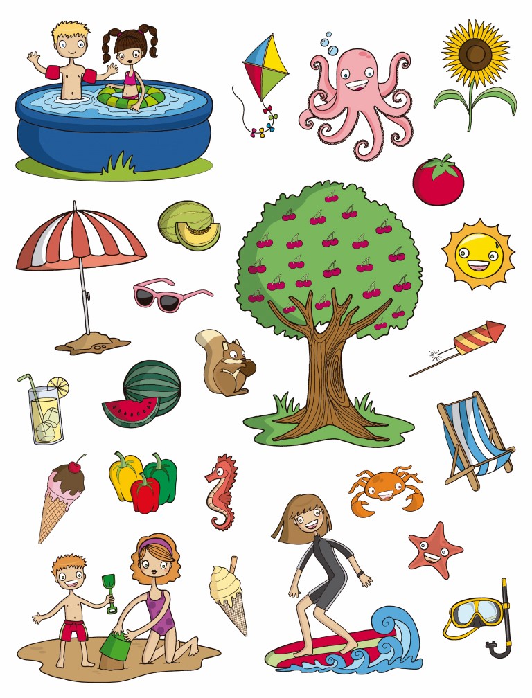 Αυτοκόλλητα Καλοκαίρι