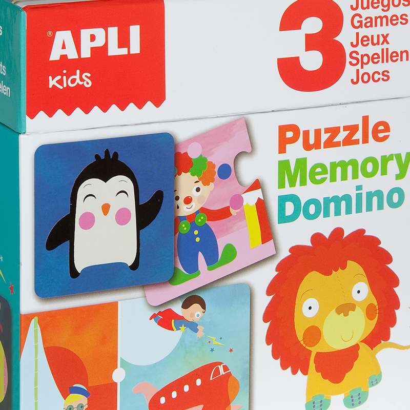 Παιχνίδι Παζλ-Μνήμης-Ντόμινο